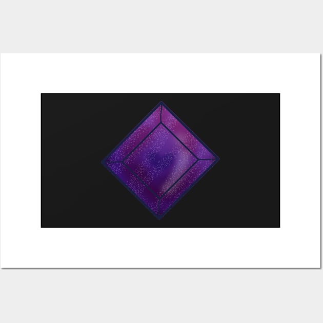 galaxy diamond Wall Art by BWolfDraws